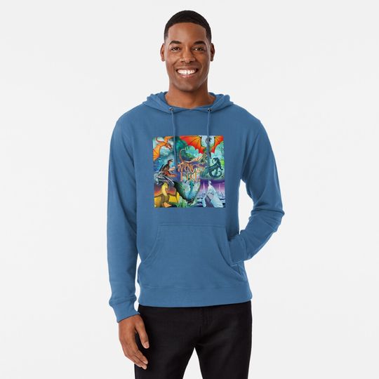 Wings of fire all dragon Series Lightweight Hoodie