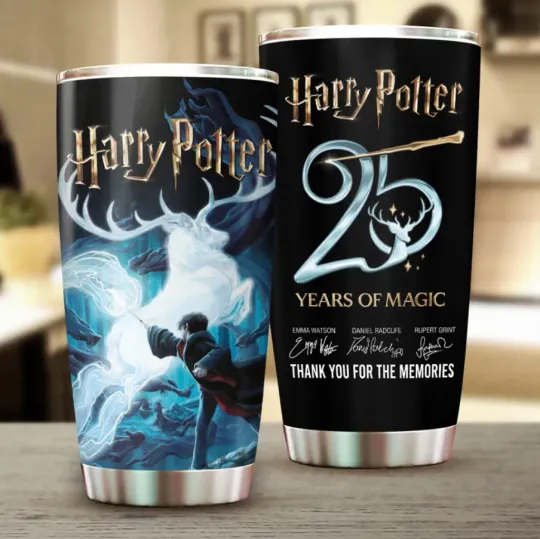 Harry Potter 25 Years Of Magic 20Oz Tumbler Cup
