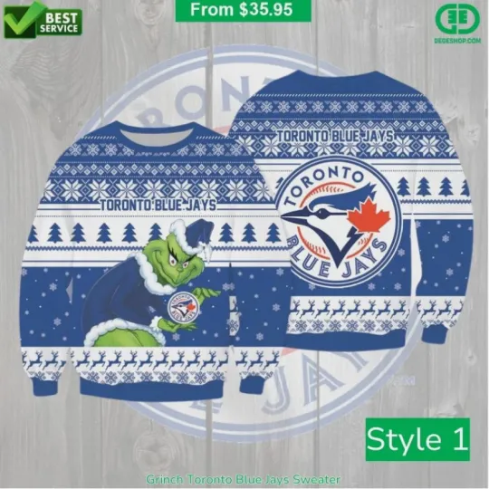 Discover funny character Toronto Blue Sweater Fan Gift S-5XL Ugly Christmas Sweater