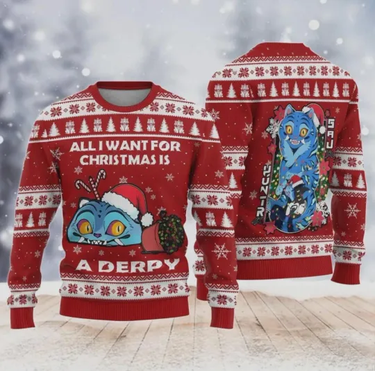 Discover All I Want For Christmas Is A Derpy Ugly Sweater KPOP Hunter