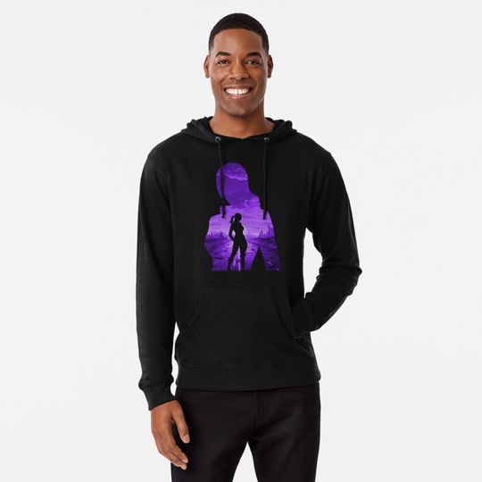 Discover Nina - King of Iron Fist *Negative Illusion* Lightweight Hoodie