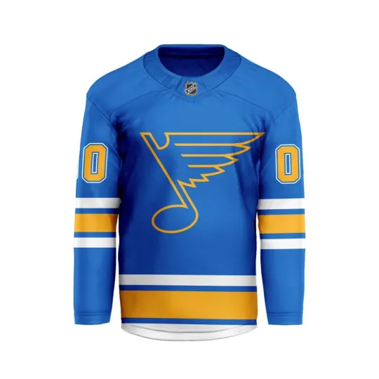 Personalized St. Louis Blues 2025/2026 Home Design Hockey Shirt Men's Fan Gear