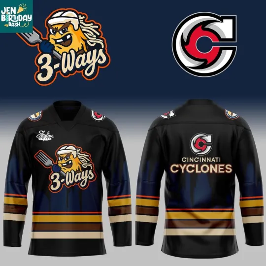 Discover Personalized Cincinnati Cyclones 3-Ways Skyline Chili 2026 Hockey Shirt Men's