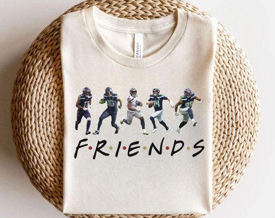 Discover Seattle Football Friends Shirt, Seattle Tshirt, Football Friends, Kupp Tee, Walker Shirt, Darnold Tee, Seattle Fan Shirt Gift for Her