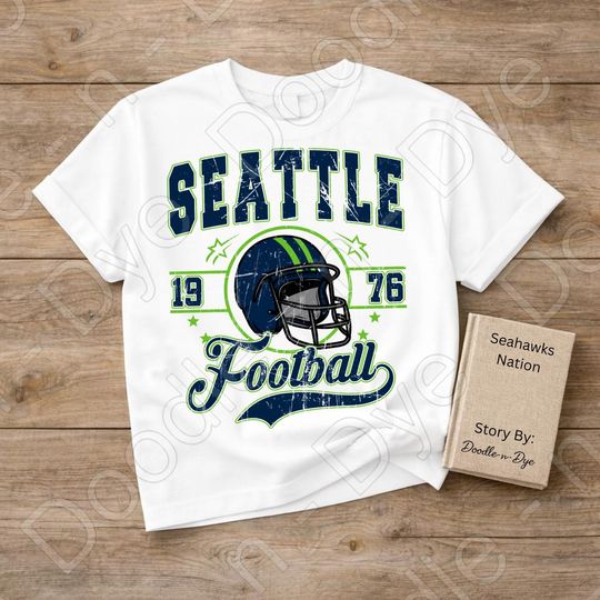 Seattle Seahawks  Tee, Seahawks Football Shirt, Seahawks Merch, Gift for Fans, Gift for Her, Gift for Him