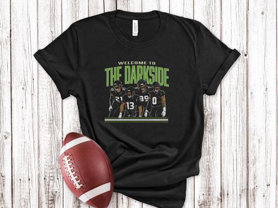 Discover Welcome to the Dark Side Shirt Seattle Football Fan Gift Playoff Game Day Tee Seattle Football Apparel