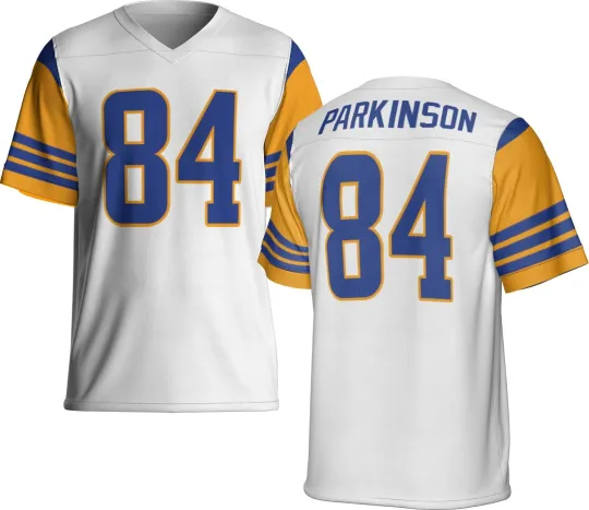 Discover Custom White Colby Parkinson Jersey