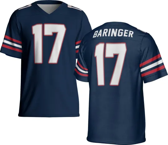 Discover Custom Bryce Baringer Navy Jersey