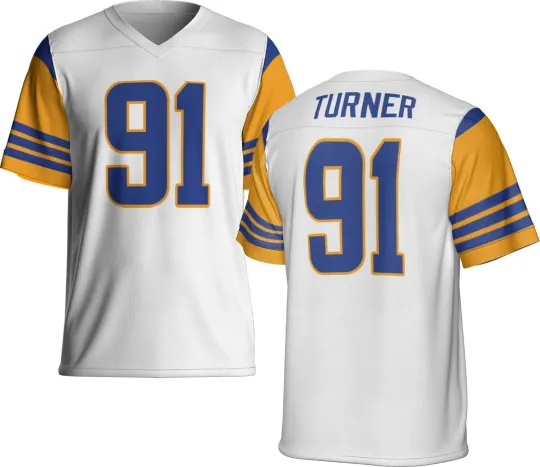 Discover Custom White Kobie Turner Jersey