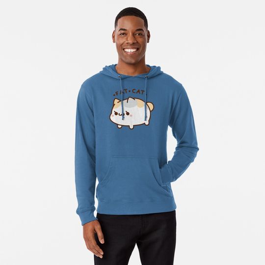 Discover Fat Cat Lightweight Hoodie