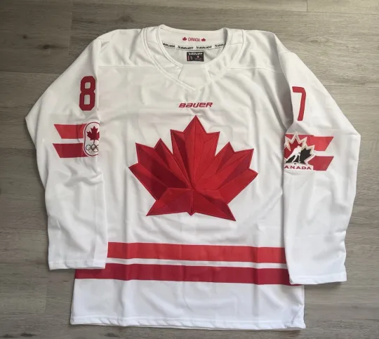 Discover Sidney Crosby Team Canada 2026 Winter Olympic Hockey Jersey Size XL