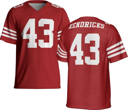Discover Custom Eric Kendricks Red Jersey