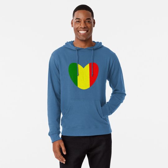 Discover Rasta Heart| Perfect Gift Lightweight Hoodie