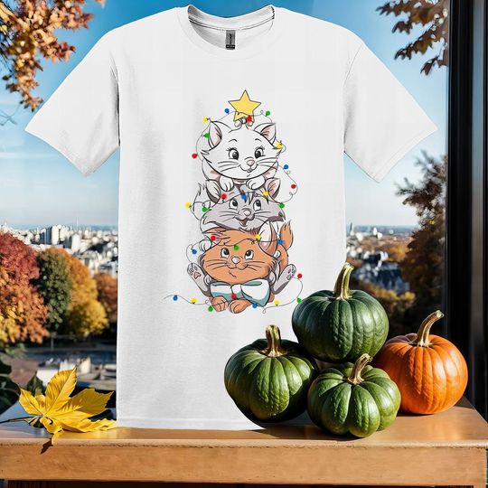 Discover Disney The Aristocats Marie T-Shirt Tshirt T Shirt Hoodie Unisex Men Women Kids (S-5XL) | Gildan Top for Boys & Girls SX366