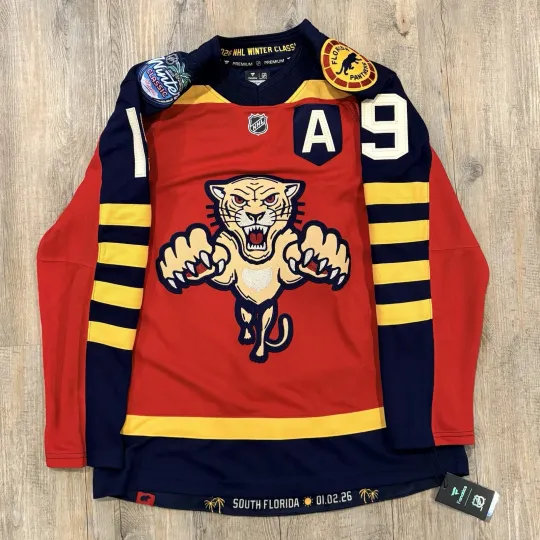 FLORIDA PANTHERS Matthew Tkachuk 2026 Winter Classic Fanatics Premium NHL Jersey