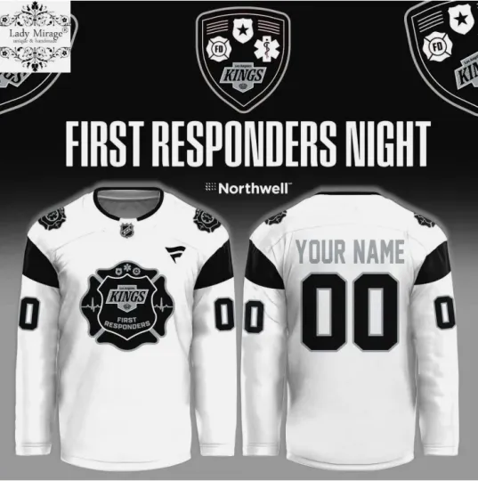 Discover Personalized Los Angeles First Night 2026 Hockey Jersey Fan Gear