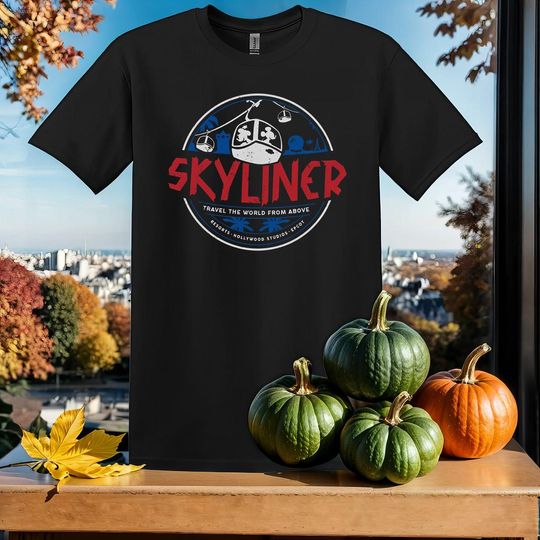 Discover Retro Disney Skyliner T-Shirt for Boys & Girls