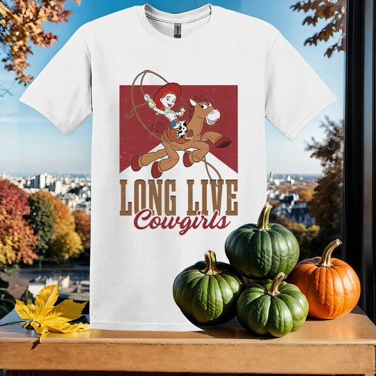 Discover Disney Pixar Toy Story Jessie T-Shirt Tshirt T Shirt Hoodie Unisex Men Women Kids (S-5XL) | Gildan Top for Boys & Girls SX270