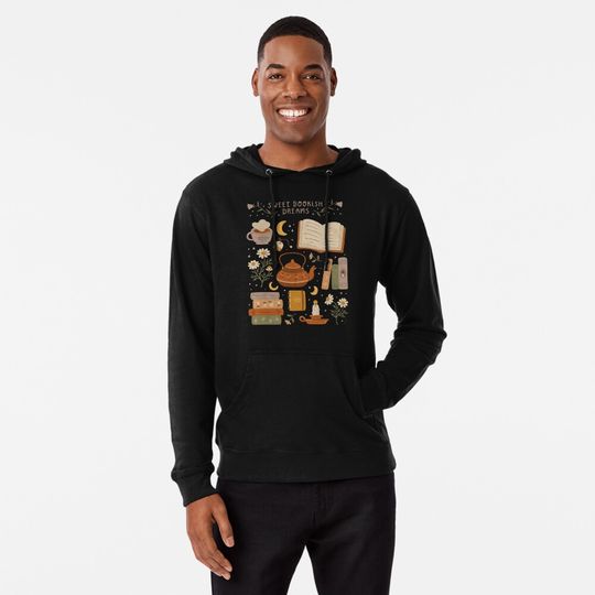 Discover Sweet Bookish Dreams Hoodie