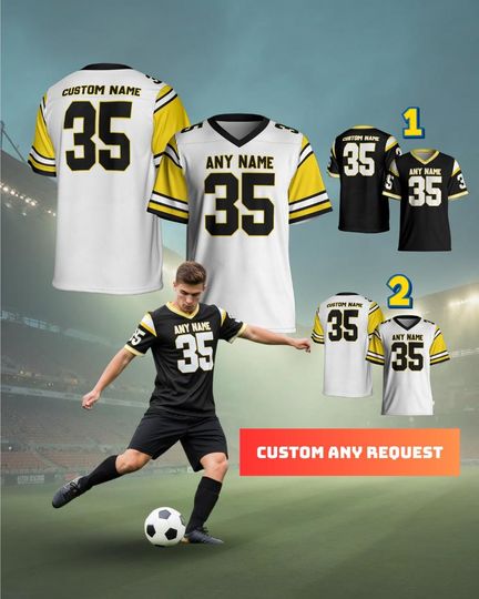 Discover Custom USA Soccer Jersey, Personalized Football Shirt