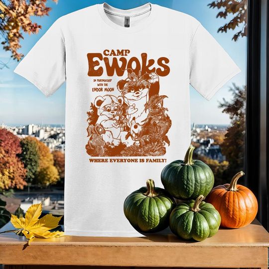 Discover Cute Star Wars Camp Ewok Where T-Shirt for Boys & Girls