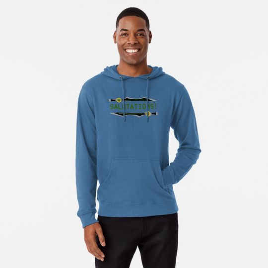 Discover Salutations! Penny Polendina  Lightweight Hoodie