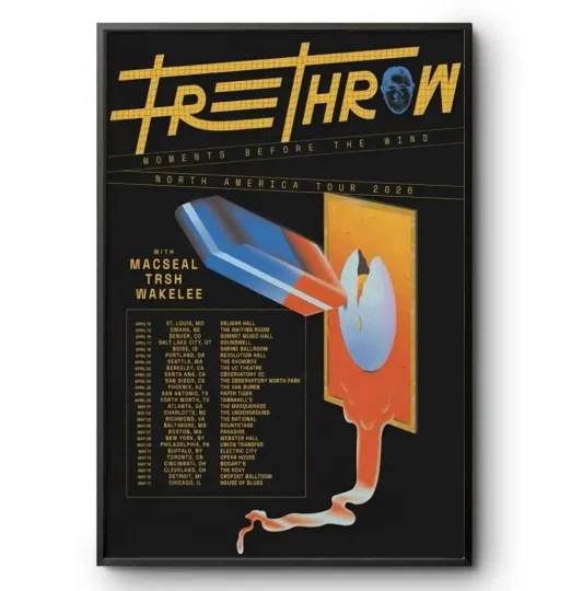 Discover Free Throw Tour North America 2026 Poster