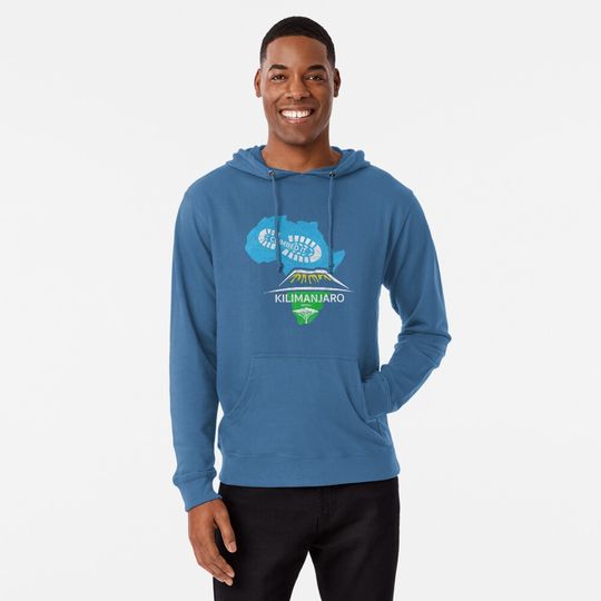 Discover Mount Kilimanjaro Tanzania: Climbed It Lightweight Hoodie