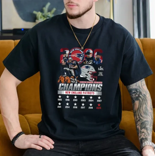 Discover AFC Championship New England Patriots 2026 TShirt