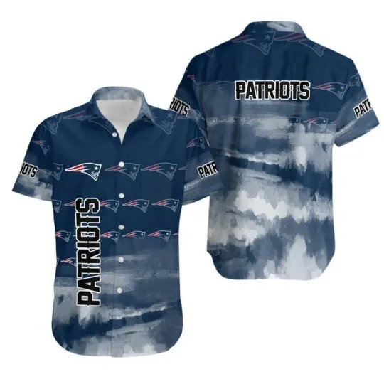 Discover New England Patriots Summer Paradise Hawaiian Shirt Of Gift For Fans