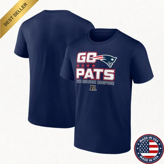 New England Patriots 2025-2026 AFC Champions Hometown Unisex T-Shirt