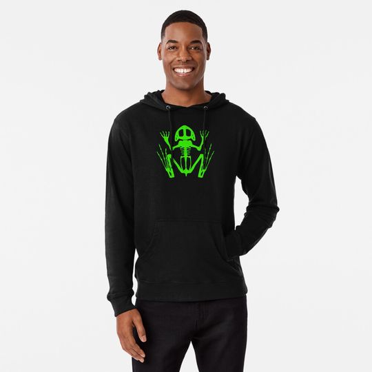 Discover Frog Skeleton Hoodie
