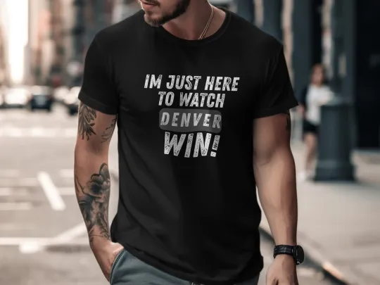 Discover Denver Football Fan T-Shirt Funny Game Day Rivalry Sports Tee, 2026 Edition