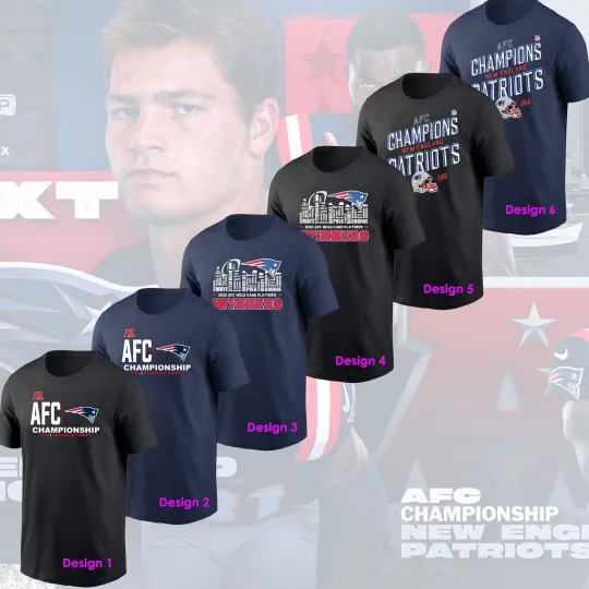 Discover New England Patriots 2026 AFC Football Championship Gift For Fans