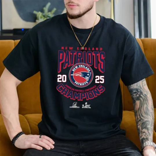 Discover AFC Championship New England Patriots 2025 TShirt