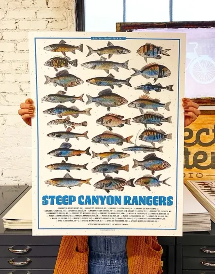 Discover Steep Canyon Rangers Winter Spring Tour 2026 Poster