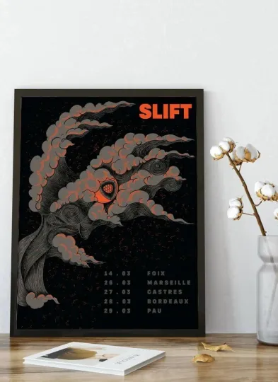 Discover Slift France Tour March 2026 Poster