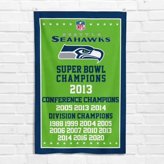Discover For Seattle Fans Flag Super B.owll Champions Banner