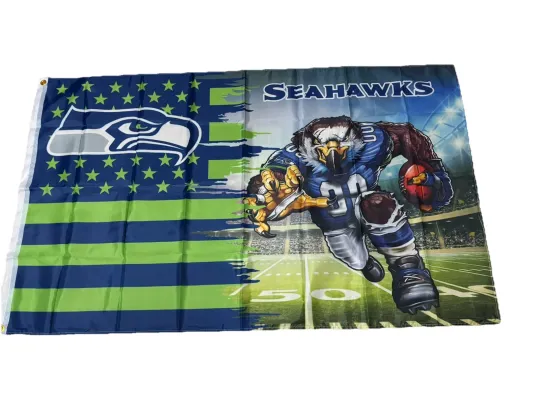 Discover Seattle Football Flag Banner | Super B.owll XLVIII Champs