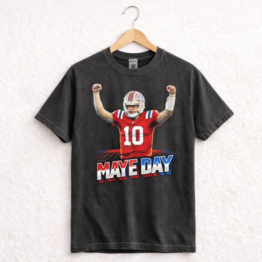 Discover Drake Maye Shirt, Maye Day Shirt, Patriots Crewneck Shirt, New England Football, football Tee Shirt, Quarterback Shirt, Super Bowl Crewneck