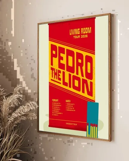 Discover Pedro The Lion Living Room Tour 2026 Poster