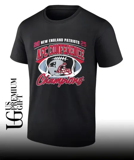 Discover New England Patriots 12X AFC Conference Champions T-Shirt