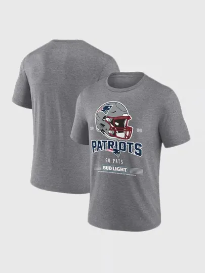 New England Patriots Bud Light Graphic T-Shirt Unisex