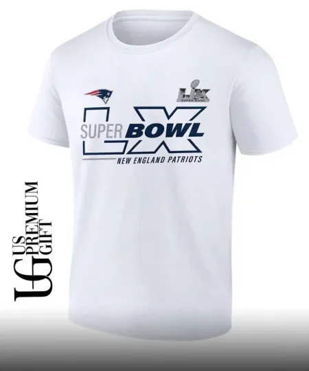 Discover New England Patriots Super Bowl LX Roster T-Shirt