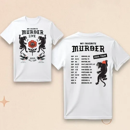 Discover MFM My Favourite Murder 2025 Tour Fan Gifts T-Shirt