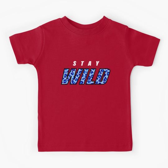 Discover Stay Wild Ben Azelart Youtuber Kids T-Shirt