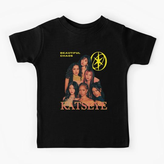 Discover Katseye Beautiful Chaos Kids T-Shirt