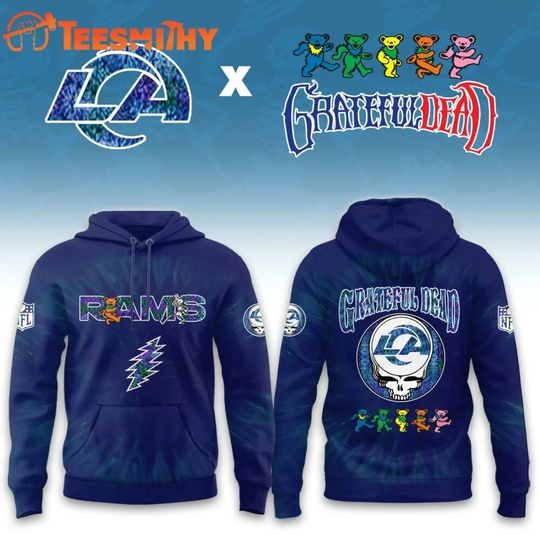 LA Ram 2026 football Grateful Dead 3D Hoodie Unisex