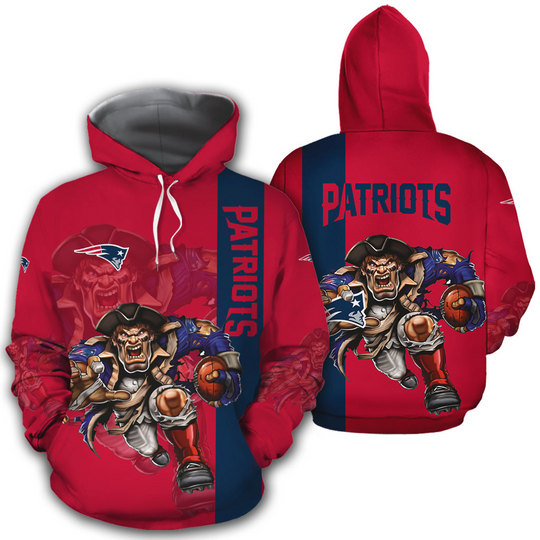 New England Patriots Hoodie 3D Ultra Cool Gifts For Fans