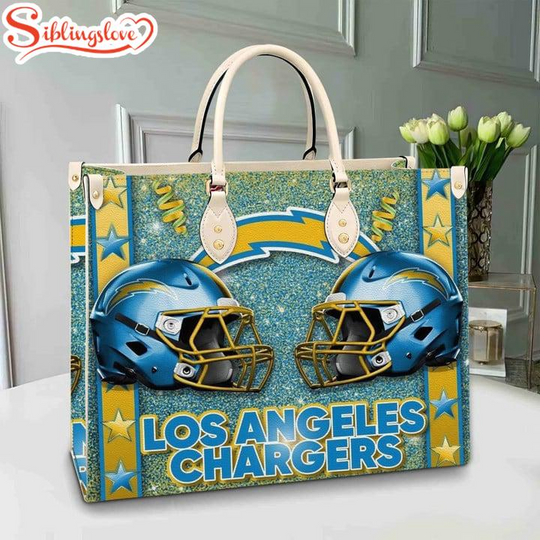 Discover football Los Angeles Chargers Women Leather Hand Bag Gift For Fans
